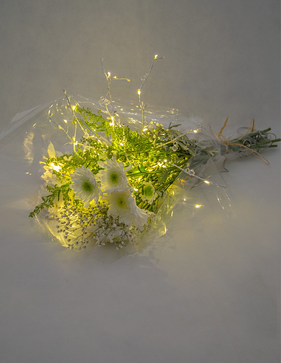2 ESTRELLAS MOLDEABLES JOYAS 45CM 60 LUCES LED