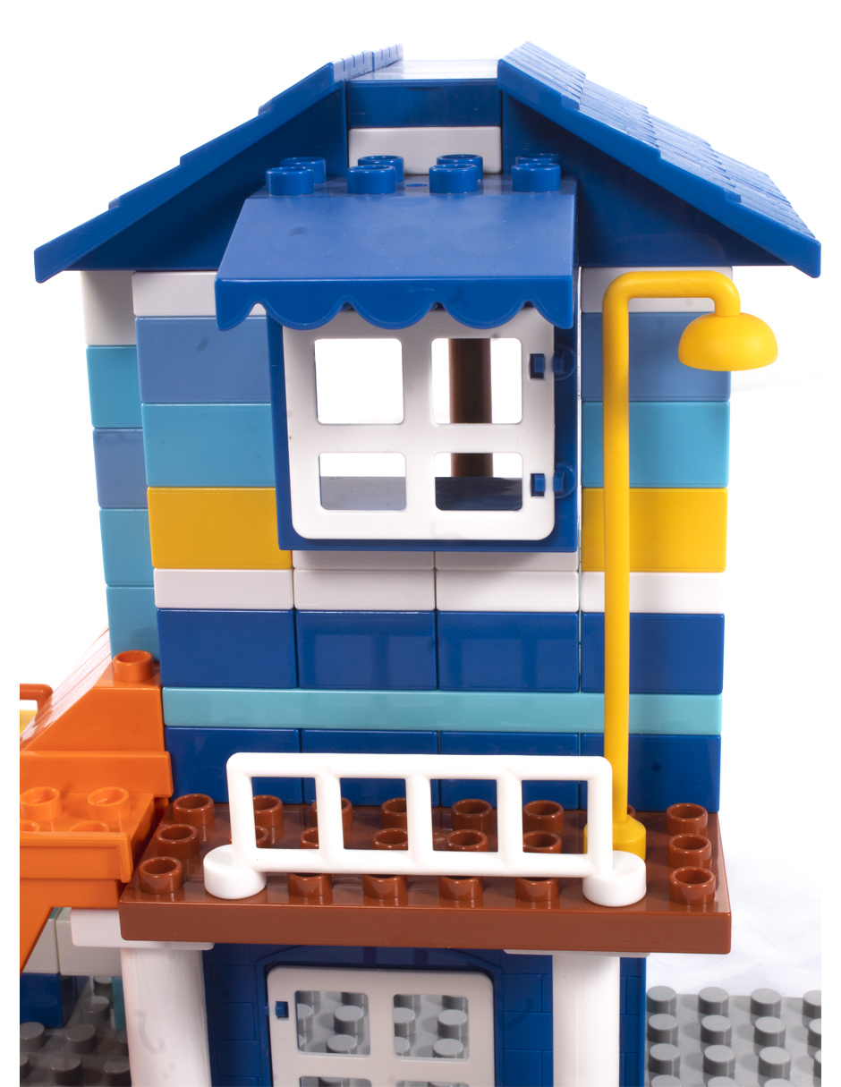 SET BLOQUES PARA ARMAR CASITA 140PZS
