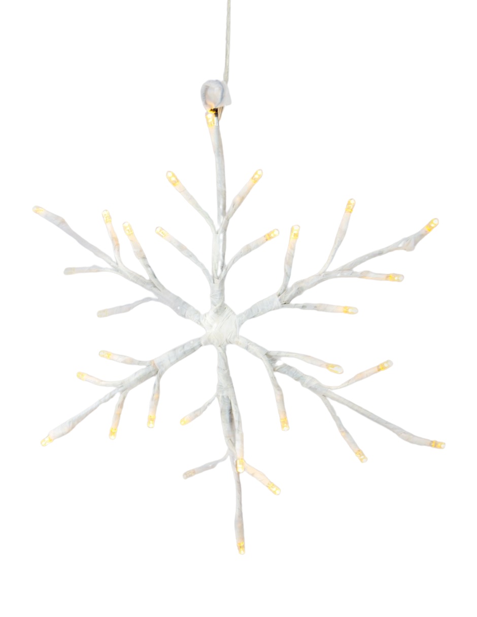 COPO DE NIEVE 40CM 36 LUCES LED