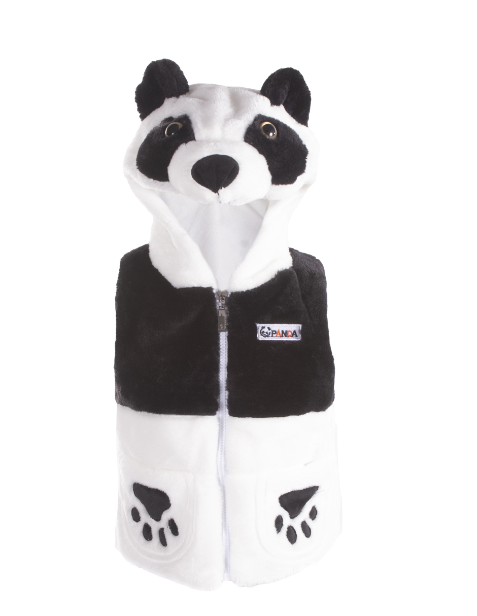 CHALECO SUAVE OSO PANDA CHICO