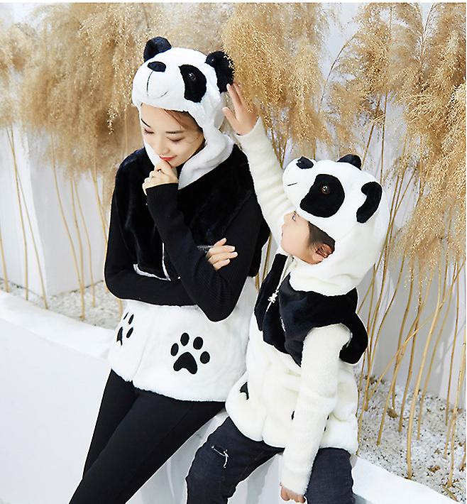 CHALECO SUAVE OSO PANDA MEDIANO
